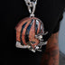 Giant Cincinnati Bengals Official NFL Helmet Pendant
