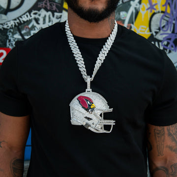Giant Arizona Cardinals Official NFL Helmet Pendant