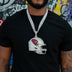 Giant Arizona Cardinals Official NFL Helmet Pendant