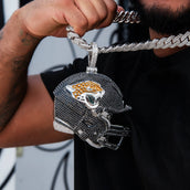 Giant Jacksonville Jaguars Official NFL Helmet Pendant