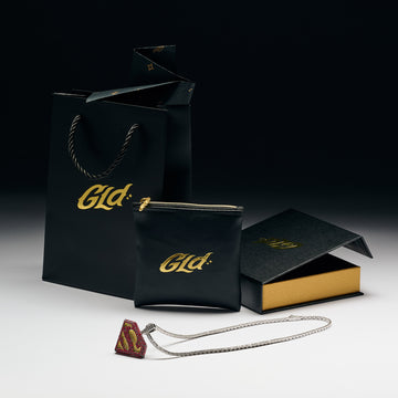 Diamond Tennis Chain + Official DC Comics Superman Pendant Gift Bundle in White Gold - 2mm