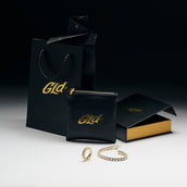 Diamond Tennis Bracelet + Diamond Eternity Ring Gift Bundle in Yellow Gold - 5mm