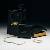 Diamond Tennis Chain + Bracelet Gift Bundle in Yellow Gold - 5mm