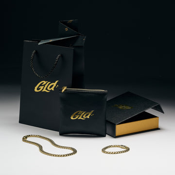 Miami Cuban Chain + Bracelet Gift Bundle in Yellow Gold - 8mm