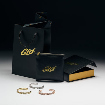 Eternity Heart Cuff Bracelets Gift Bundle