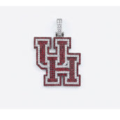 Houston Cougars in White Gold