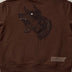 Sudadera con capucha GLD BGU en marrón