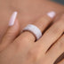 Iced Smart Ring Cover in Rose Gold Vermeil
