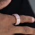 Iced Smart Ring Cover in Rose Gold Vermeil
