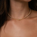 Forme Privé Crown Chain in Yellow Gold