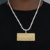 Large Iced The Last Supper Pendant in Yellow Gold