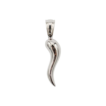 Colgante Cuerno Italiano en Plata de Ley