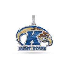 Kent State Golden Flashes en blanco dorado