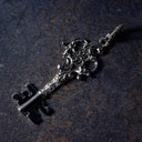 GLD X Bloody Osiris Iced Key Clip On in White Gold