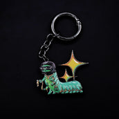 Caterpillar Keychain