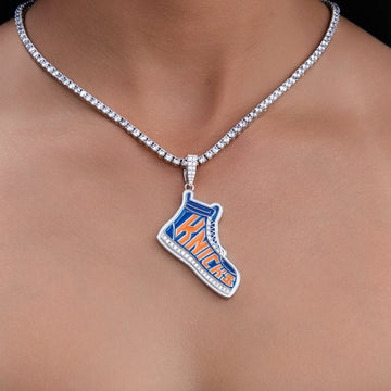 New York Knicks Official NBA Sneaker Pendant
