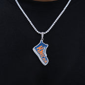 New York Knicks Official NBA Sneaker Pendant