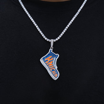 Colgante del logo oficial de los New York Knicks de la NBA