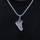 Colgante del logo oficial de los New York Knicks de la NBA