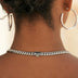 Miami Cuban Link Necklace in White Gold- 8mm