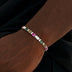 Pulsera tenis con óvalos multicolor surtidos - 5mm