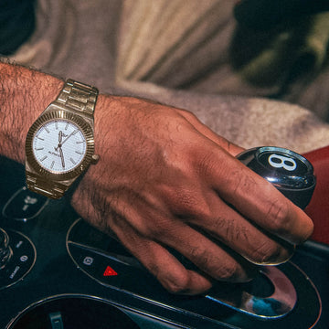 Fluted Bezel Alpha Era in Yellow Gold