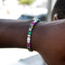 Pulsera tenis con óvalos multicolor surtidos - 5mm