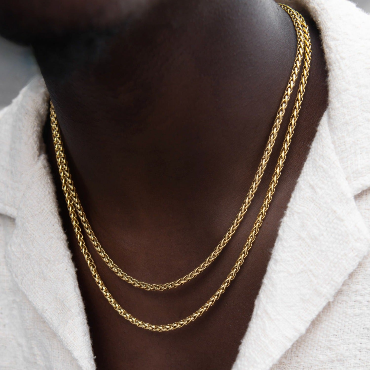 Palm Chain Stack Palm Chain- 4mm – The GLD Shop