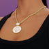 Latina Princess Pendant in Yellow Gold