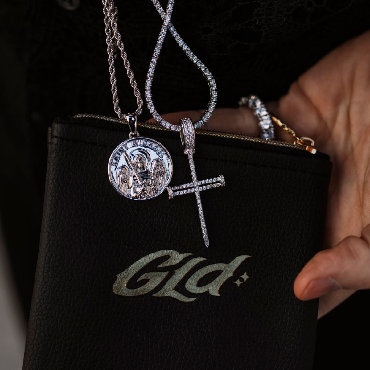 GLD × OTF Baguette Infinity Chain OTF Baguette Pendant - The GLD Shop