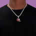 Philadelphia Phillies Official MLB Baseball Cap Pendant in White Gold