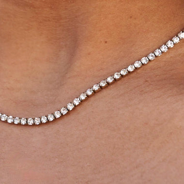 Micro Tennis Necklace main image 0