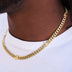 Cadena cubana Miami de 8 mm Golden State Warriors - Oro