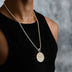 Colgante Oficial de Moneda de la NBA Houston Rockets en Oro Amarillo