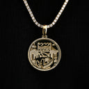 Sacramento Kings Official NBA Coin Pendant in Yellow Gold