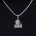 Micro Cleveland Browns Official NFL Logo Pendant Yellow Gold