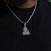 Micro Cleveland Browns Official NFL Logo Pendant Yellow Gold