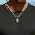Colgante de oro blanco con el número 88 de la camiseta oficial de Ceedee Lamb de los Dallas Cowboys de la NFL