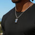 Colgante de oro blanco con el número 88 de la camiseta oficial de Ceedee Lamb de los Dallas Cowboys de la NFL