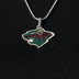 Colgante del logotipo oficial de los Minnesota Wild de la NHL en oro amarillo