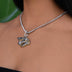 Nashville Predators Official NHL Logo Pendant in White Gold