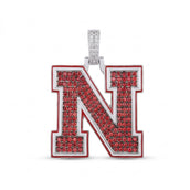 Nebraska Cornhuskers in White Gold