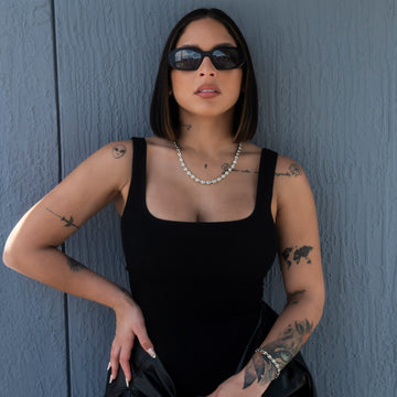 Valentina Chain in White Gold - 7mm