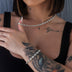 Valentina Chain in White Gold - 7mm