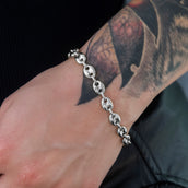 Valentina Bracelet in White Gold- 7mm