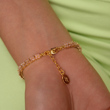 Forme Privé Crown Bracelet in Yellow Gold