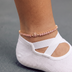 Forme Privé Crown Anklet in Yellow Gold