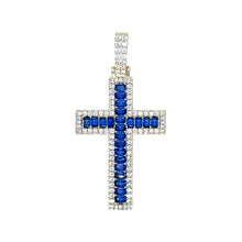 Blue Baguette Cross
