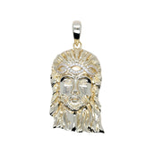 Large Diamond Crown Portrait of Jesus