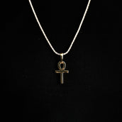 Simple Ankh Pendant in Yellow Gold